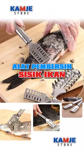 Alat pembersih sisik ikan bahan stainless anti karat. #alatdapur #perabotandapur #barangunik #alatpembersihikan 