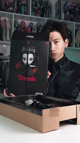 mở hộp monster high skullector dracula 🦇❤️🖤 #randolphpham #randu #monsterhighskullector #dracula 
