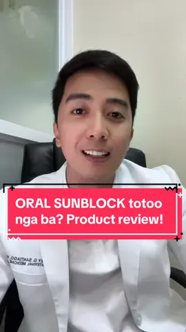 ORAL SUNBLOCK totoo nga ba? Product review! Watch this! ☀️💊 #foryoupage #fyp #fypシ゚viral #doctorsoftiktok #sunblock #health #healtheducation #hikari #hikariultra #oralsunblock #oralsunblocktechnology 