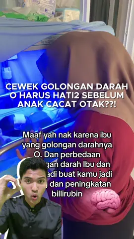 cewek golongan darah O hati2 lebih baik periksa dini jika anaknya kuning atau sering keguguran vtt/ibuibu_sederhana #ikterus #golongandarah #bayikuning #keguguran #setauekida #serunyabelajar 