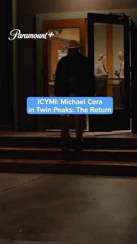 Michael Cera in this hat >>> #TwinPeaksTheReturn #MichaelCera #TVSeries#ParamountPlusUK