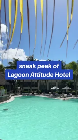 🏝️ Ready for a tropical escape? 🌊 Here's a sneak peek of Lagoon Attitude Hotel!  #LagoonAttitudeHotel #TravelInspo #ParadiseFound #fyp #foryoupage #attitude