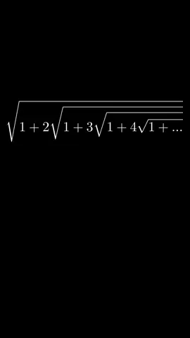 Akar yang berulang sampai tak terhingga ini nilainya tepat 3. #math#mathematics#animation#mathedit#matematika#matematikamudah#animasi#fyp#fypシ#xybca 