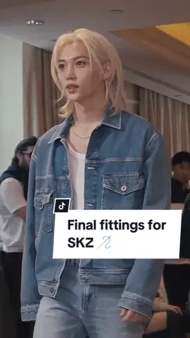 A peek into the process 👀 @Stray Kids  #MetGala #StrayKids #TommyHilfiger #SKZ #BangChan #Changbin #Felix #Hyunjin #Seungmin #I_N #LeeKnow #Han