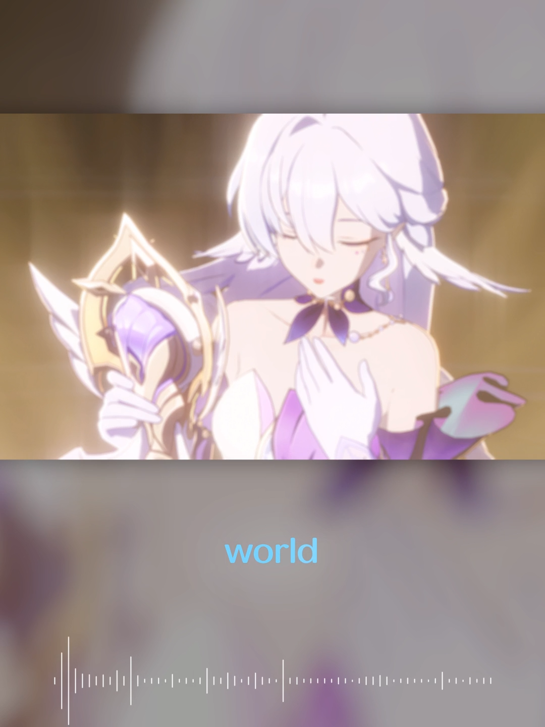 Sing along to Sway to My Beat in Cosmos #HonkaiStarRail #HoYoverse #VoicesofRobin