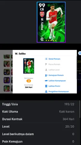 Racikan bek tangguh Saliba #racikanefootball #racikanefootball2024 #efootballtrik #efootball2024mobile #efootball2024 #efootballmobile #efootballindonesia #efootball 