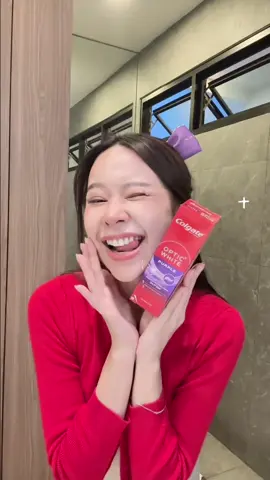 ตัดใจจากชาไม่ได้ ก็ต้องมีตัวช่วย ยิ้มออร่าได้แบบมั่นใจกับ Colgate Optic White Purple ✨💜 #ฮัลโหลยิ้มออร่า #hellopurple #คอลเกต #colgateth #ColgateOpticWhite 