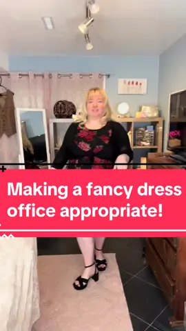 We love when we can make a single piece work for several settings. Thanks @Croptuck 😘😏 #fashionhack #croptuck #plussizefashion #floraldress #fyp #torrid 