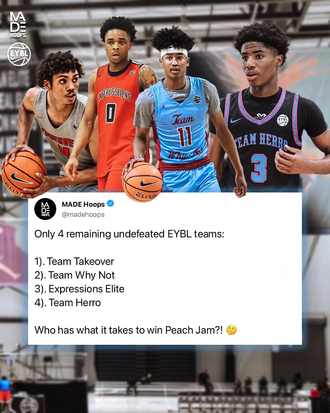 #eybl #basketball #peachjam @nikeeyb 