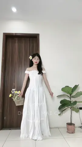 Váy maxi dài mặc đi chữa lành nè mấy chế ♥️#duongmaichi #viral #xuhuong #fyp #maxi 