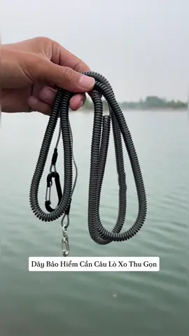 Dây Bảo Hiểm Cần Câu Dạng Lo Xo Co Giãn Cực Tốt #docau #câu_đài #vietdocau #cauca #fishing #caucagiaitri #daybaohiemcancau