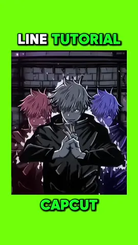 What tutorial would you like next? #anime #edit #animeedit #fyp #trend #weeb #xybca #pourtoi #viral #popular #tutorial #line #overlay #greenscreen #jjk #jujutsukaisen #gojo 