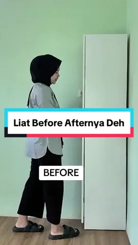 Biar sapu dan alat pel di rumah gak jadi tempat peepees anabul, simpen di lemari sapu aja.  Dijamin, tetanggamu belum ada yang punya yang kayak gini #lemarisapu #lemari #lemariunik #rumahminimalis 