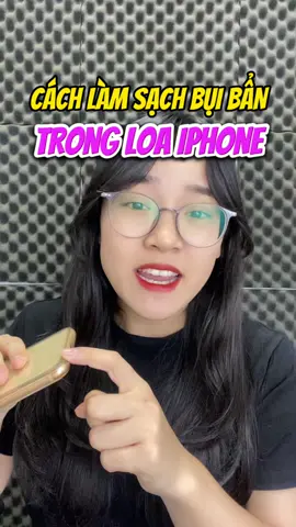 Mẹo làm sạch bụi trong loa iPhone chỉ bằng 1 bản nhạc thui nè #fyp #yeucongnghe #trumcongnghe #Goicuocdidong #trumdidong #meohay #meovat #Iphonetips #tips #Vinaphone #Viettel #MobiFone 