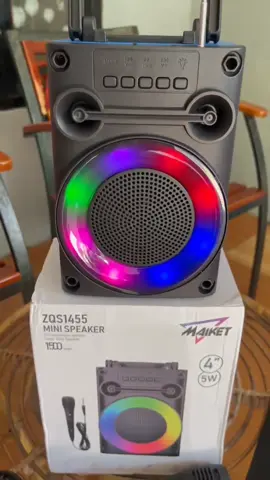 SPEAKER MINI PORTABEL MUSIK BLOTOT MAIKET ZQS1455 SUDAH DILENGKAPI DENGAN RADIO FM, INI DI CAS YA BISA KITA BAWA KE KEBUN KE KOLAM DAN DLL BISA BAYAR DI TEMPAT  #minispeaker #minispeakerbluetooth  #rekomendasispeakerbluetooth  #superbas 