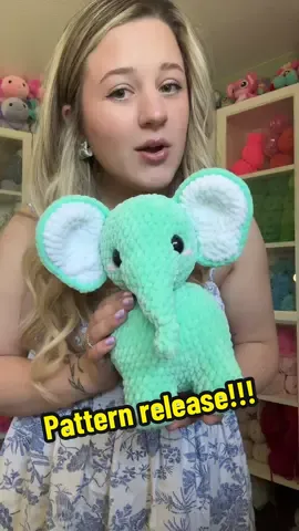 Elephant and hippo releasing today at 3pm EST!!! . #crochet #crocheter #crochetgrove #elephants #elephant #hippo #crochetelephant #crochethippo #crochetpattern #patternrelease #icarly 