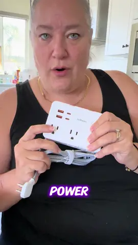 I love this power strip. It has six outlets and four USBs. #powerstrip #powercord #extensioncord #usbpowerstrip #extensionplug #ttsacl 
