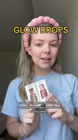 Glow Drops? YES PLEASE 🥳 @Versed #skincare #glowdrops #nomakeup #review