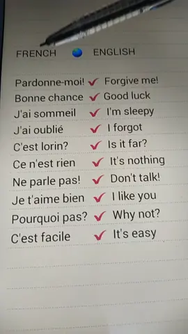learn basic French and English Phrases in 60 seconds.  #coursdanglais #anglaisfacile #apprendrelefrançais #apprendrelanglais #apprendre #learn #anglais #francaise🇨🇵 #englishlesson #frenchwords #fyp 