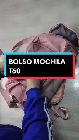 Bolso Mochila importado T60 #mochila #indumentariadeportiva #fyp #t60 #CapCut #parati  #bolso 