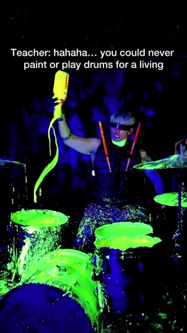 Your doubt only proved it was possible💚⚔️ #paint #tutorial #drums #howto #lessons #LearnOnTikTok #foryou #teachersoftiktok 
