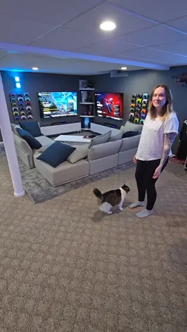 CRAZY HOUSE TOUR OF A GAMING COUPLE 🤝🎮 #gamer #gameroom #GamingSetup #fyp #setup #ps5 #andaseat  We got the new AndaSeat Kaiser 3 Series to check out  and so far we love it!   Super easy to put together and very  comfortable! Love the red color too.   wanna check it our? you know where  to look! @AndaSeat  /gifted product 