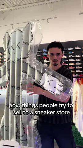pov: things people try to sell to a sneaker store 😭 #soldoutla #sneakershopping #sneakertok #resellercommunity #pov 