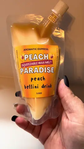 Non Toxic and Pet Friendly #peachbellini #squeezablewax #waxmelts 
