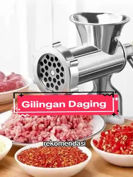 Rekomendasi Gilingan Daging Manual Anti Karat #gilingandaging  #gilingdagingmanual  #alatgilingdaging  #fypshop #viralshop 