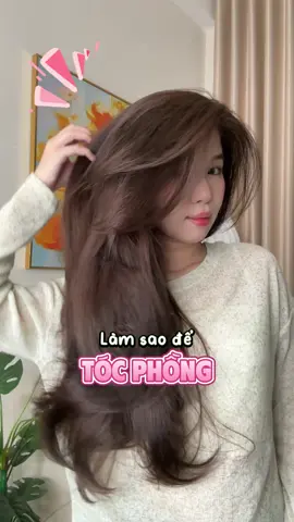2 cách làm phồng chân tóc 🥰💕 #hairtok #hairtransformation #haircare #chamsoctoc #goclamdep #goctocdep #reviewlamdep #tocdep #duongtoc #foryou #hairtips #haircareroutine #hairturtorial #hairwash 
