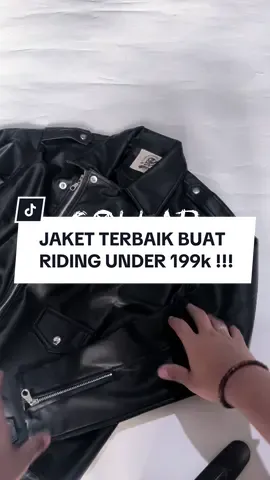 Collar biker jaket semi kulit gas buat motoran kualitas terbaik ! 🛒 #jaketkulit #collarbiker 