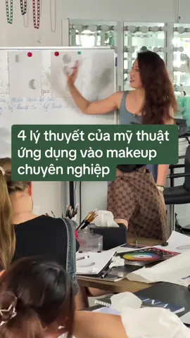 4 lý thuyết của mỹ thuật ứng dụng vào makeup chuyên nghiệp. #makeup #makeupchuyennghiep #janenguyenmakeupacademy #fyp #xuhuong 