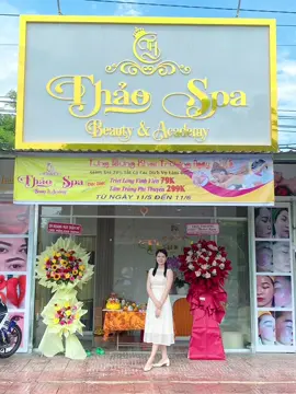 #xuhuong #khoinghiep #spa hôm nay tiệm em chính thức khai trương đi vào hoạt động rồi ạ