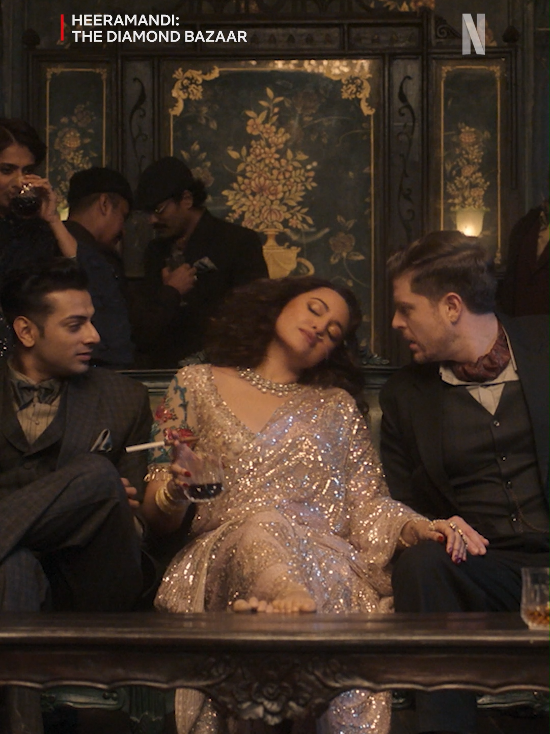 revenge never looked this good 😌  #Heeramandi #TilasmiBahein #SonakshiSinha #ManishaKoirala #SharminSegal #SanjayLeelaBhansali #SharmisthaChatterjee