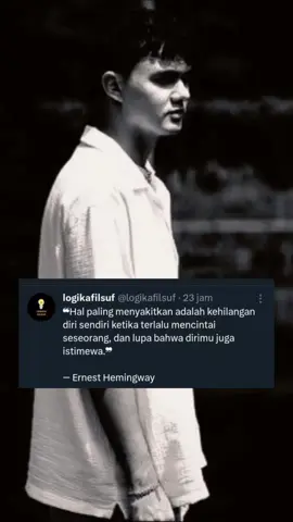 Kehilangan diri sendiri ketika terlalu mencintai seseorang dan lupa bahwa dirimu juga istimewa. Itu menyakitkan...!! #sadvibes #sadsong #fypage #xyzbca #nyomanpaul  #mundurperlahan 