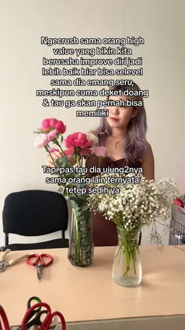 Seenggaknya dapet sisi positifnya: improve diri ✨