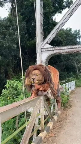 Penghuni jembatan tua peningalan VOC 🇳🇱🫣 #barongan #barongankendal #turonggolarasgalih #gemuhkendal #budayaindonesia #singobarong #keseniantradisional🇮🇩 #jawapride🔥 #singoedan🦁🦁 #jatenggayeng #pecintaseni #bendunganjuwero #fypdong #berandatiktok #tiktokviral 