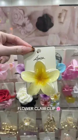IM IN LOVEEE 🌸🌸 #flowerhairclip #clawclip #Summer #lovisa #haul #fyp 