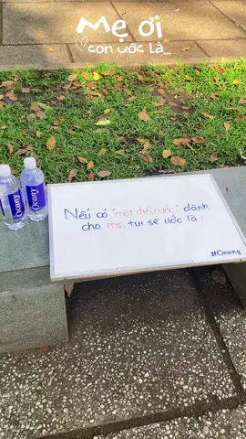 Một điều ước con dành cho mẹ 🫶  #Ocany #ngaycuame #drinkocany 