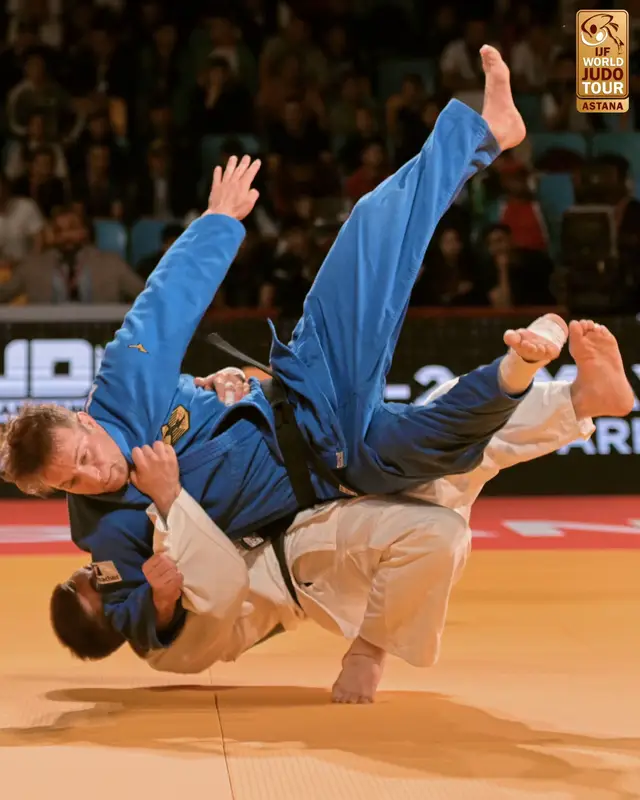 Boltaboev is back on form! -81kg watch out 🥇🇺🇿 Follow all the action on JudoTV.com 💻 #JudoAstana #Judo #Astana #Kazakhstan #Sport #Olympics #OlympicQualifiers #RoadToParis2024 #WJT #MET