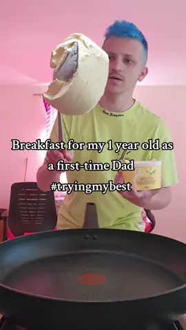 Dad Cooking Breakfast For 1 Year Old Daughter 💓 #breakfast #babydinner #babyfood #cookingdinner #cookingbreakfastb #dadcooking #Recipe #dadsoftiktok #fyp #trending #breakfast 