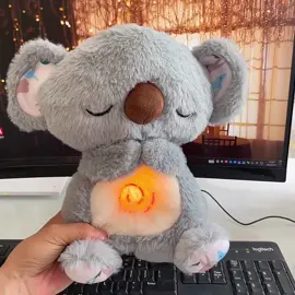 🐨Embrace Serenity with our Breathing Koala Plush Toy, This cuddly toy is designed to provide comfort, relaxation, and sweet dreams.  #plushies #plushtoys #kidstoys #stuffedanimals #kawaiistuff #gifts #fyp #koala 