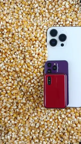 Iphone 14 Pro Max × Mini phone (15SE) × 8XR phone . . #asmr #unboxing #mini 