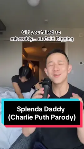 Splenda Daddy 💁🏻‍♂️ ..played the Uno Reverse card on @Lucia Liu 😂 #couple #comedy #parody #sugardaddy #sugarmommy og - attention by @Charlie Puth 