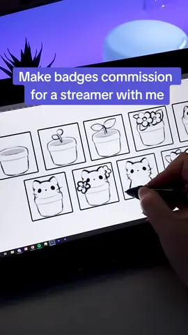 Badges commission for @aelynatv ✨ #twitchdesign #streamdesign #fyp #aesthetic #emoteartist #vtuber #cute #cuteart #SmallBusiness #twitch #twitchart #twitchemotes #smallstreamer #artprocess 