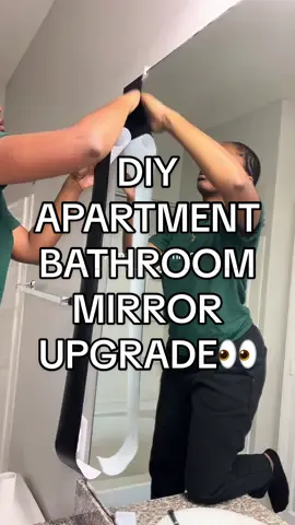 Going to be doing so many renter friendly upgrades!🙌🏾 • • • • • • • • #newapartment #apartment #firstapartment #moving #movingvlog #firstapartmenttips #movingin #apartmentdecor #furnitureshopping #apartmentshopping #bathroommakeover #bathroomdecor #diybathroom 