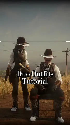 Duo Outfits Tutorial! Sorry for the delay ✨ | #reddeadoutfits #rdroutfits #rdooutfits #rdr2 #rdo #rdocharacter #reddeadcommunity #rockstargames #playstation #fyp 