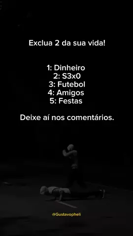 Excluía duas da sua vida #Treino #treinoemcasa #calistenia #calistenics #motivation #motivacao #fyp #foryou #viral #viraltiktok #tiktok #gym #gymra #diciplina #desafio #goku #breier #baki #zyzz 