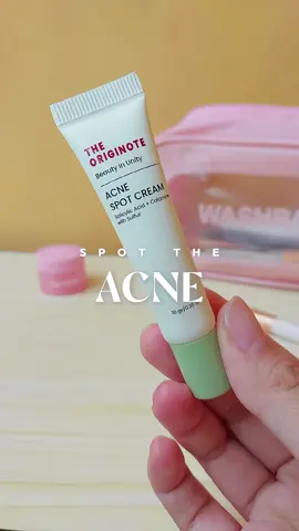 paling suka bisa mudarin bekasnya juga 🫶🏻 pokonya pake tiap malem sebelum tidurrr dah gt aj #acnespot #theoriginoteacnespotcream #theoriginote #acne #acnetreatment 