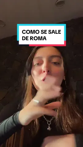 ¿CÓMO SE SALE DE ROMA? 💔🇮🇹 @htx.cori #textos #candetextos #roma #amor #vinculos #amistad #poesia 